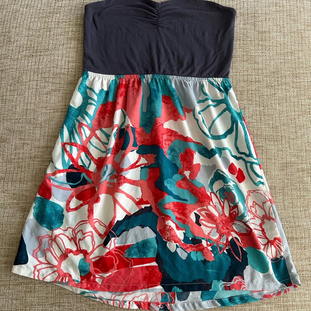 Roxy strapless dress size L